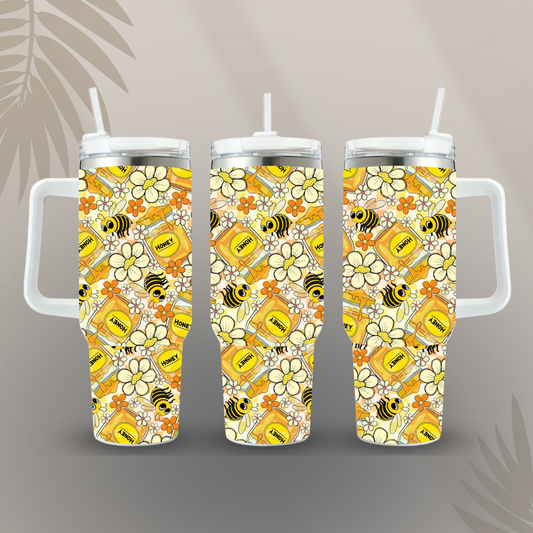 40oz Honey Bee Tumbler