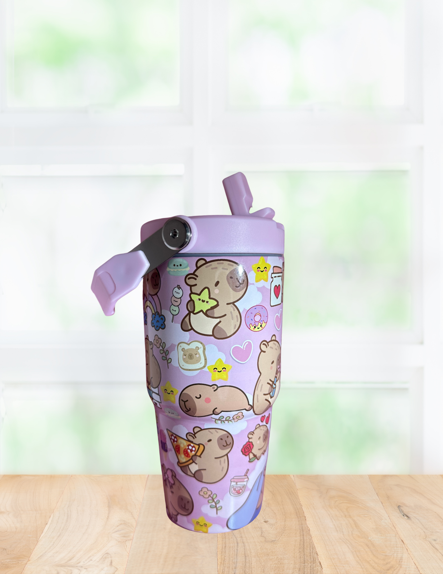 20z flip straw capybarra