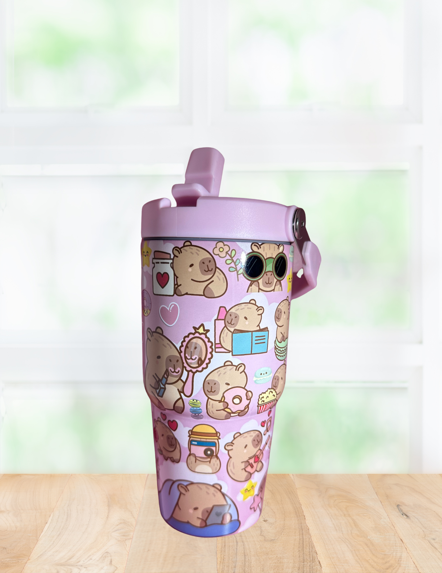 20z flip straw capybarra