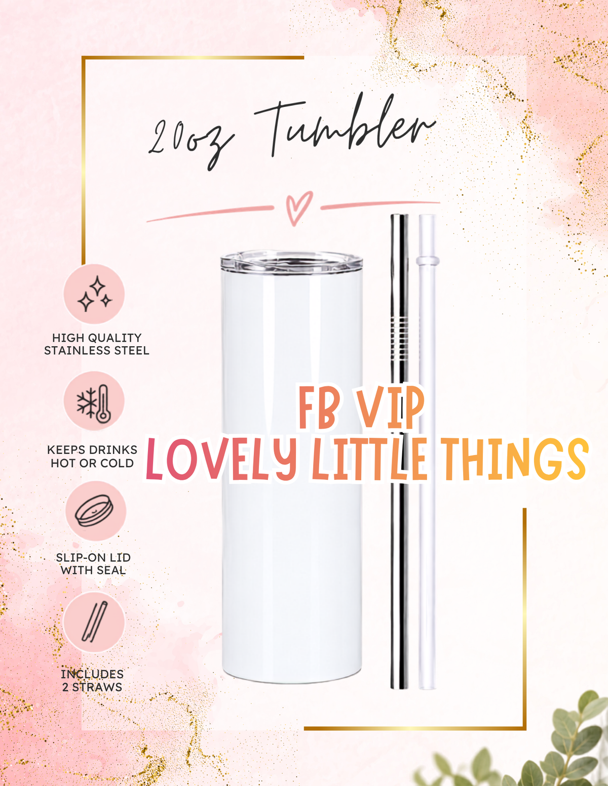 FB VIP only 20oz Magical Favorites